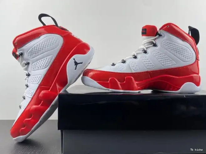 Rep TBK Jordan Gym Retro 9 White Red Air 302370-160 0523